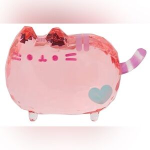 Pink Crystal Pusheen Cat Figurine